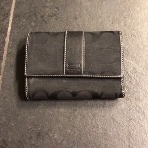 Black authentic Coach wallet - excellent condition